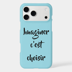 French Quote To imagine is to choose