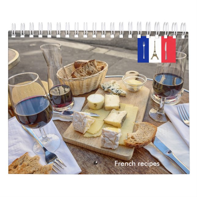 French recipes calendar (Cover)