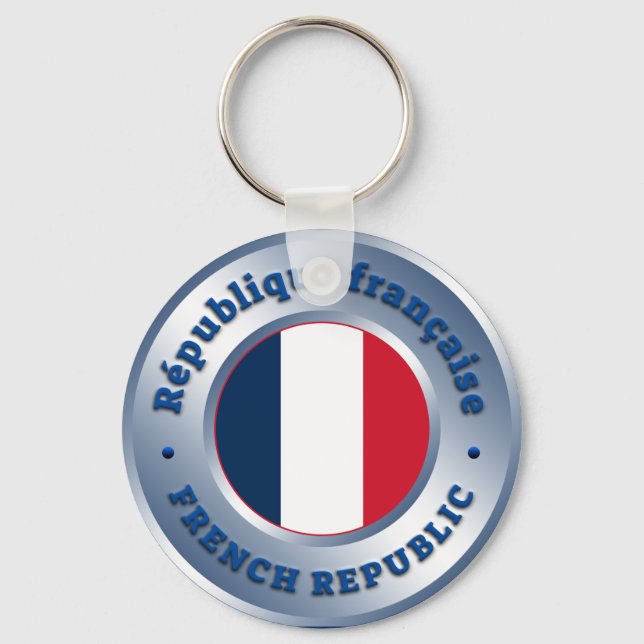 French Republic Key Ring (Front)
