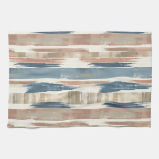 French Retro Brush Stripe Kitchen Towels