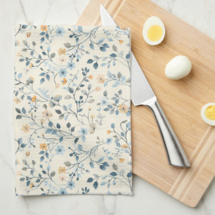 French Retro Spring Botanical Kitchen Towels