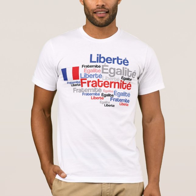 French Revolution - Liberté, Égalité, Fraternité T-Shirt (Front)
