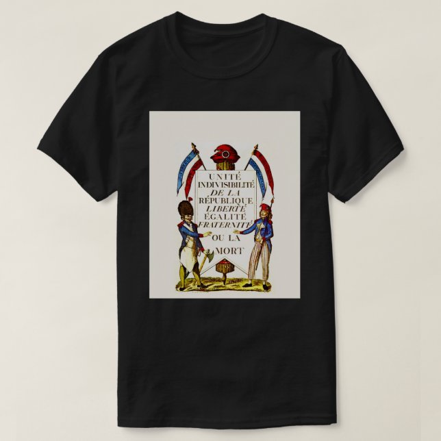 French Revolution Poster Graphic T-Shirt (Design Front)