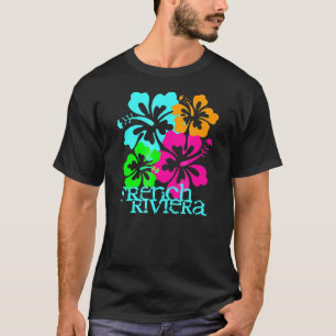 French Riviera Beach Tropical Travel Surf T-Shirt