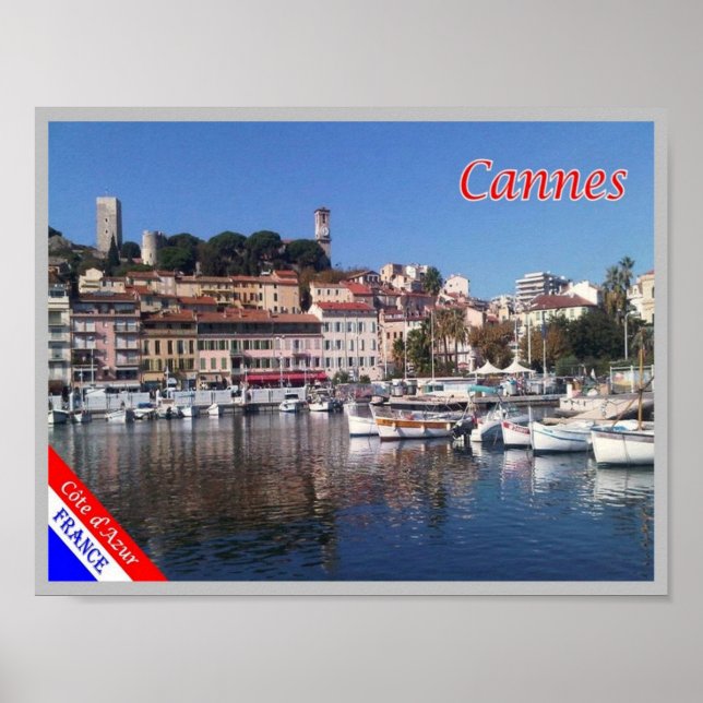 French Riviera - Côte d'Azur - Cannes - Poster (Front)