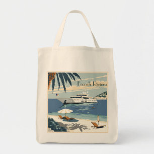 French Riviera: Iconic Destinations Tote Bag
