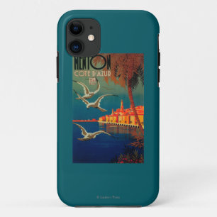French Riviera Travel Poster # 1 iPhone 11 Case