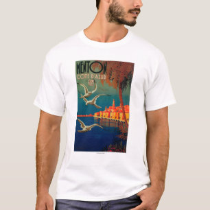 French Riviera Travel Poster # 1 T-Shirt