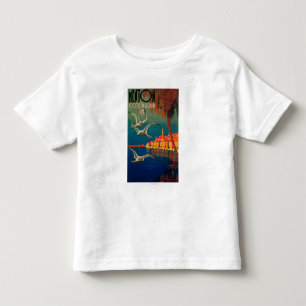 French Riviera Travel Poster # 1 Toddler T-Shirt