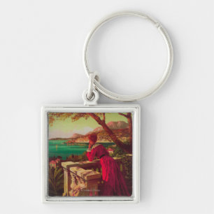 French Riviera Travel Poster # 2 Key Ring
