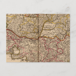 French roads postcard