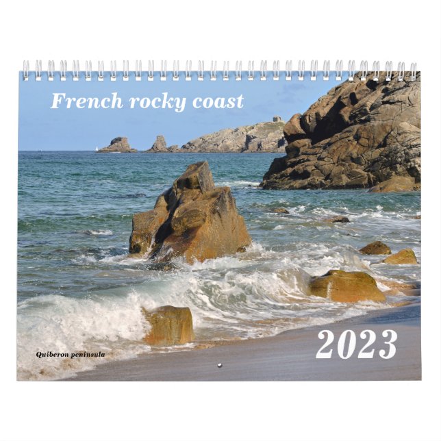 French rocky coast calendar (Cover)