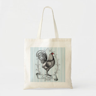 French Rooster Le Poulet Tote Bag