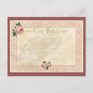 French Rose - Postcard