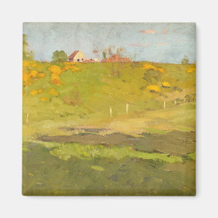 French Rural Landscape (by Georg Pauli) Magnet