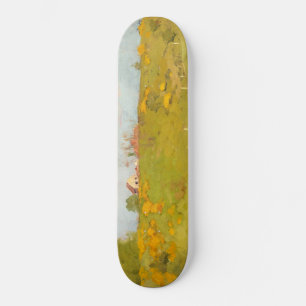French Rural Landscape (by Georg Pauli) Skateboard