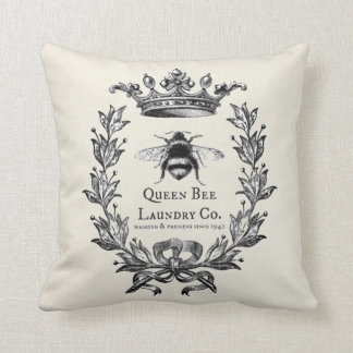 French rustic Queen Bee Cushion