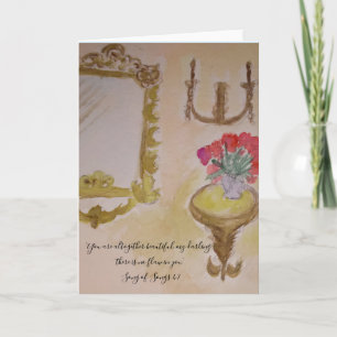 French Salon Card