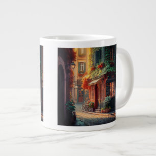 French Scene Jumbo Mug 
