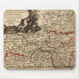 French settlements and forests mouse pad