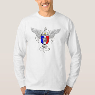 French Soccer Fleur de Lis French flag T-Shirt