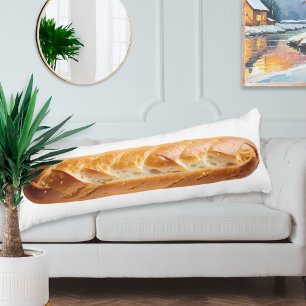 French Stick Bread Baguette Personalised Body Cushion