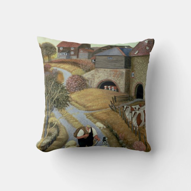 French Street Farm Cushion (Front)