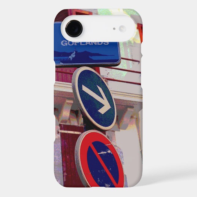 French Street Signs Case-Mate iPhone Case (Back)
