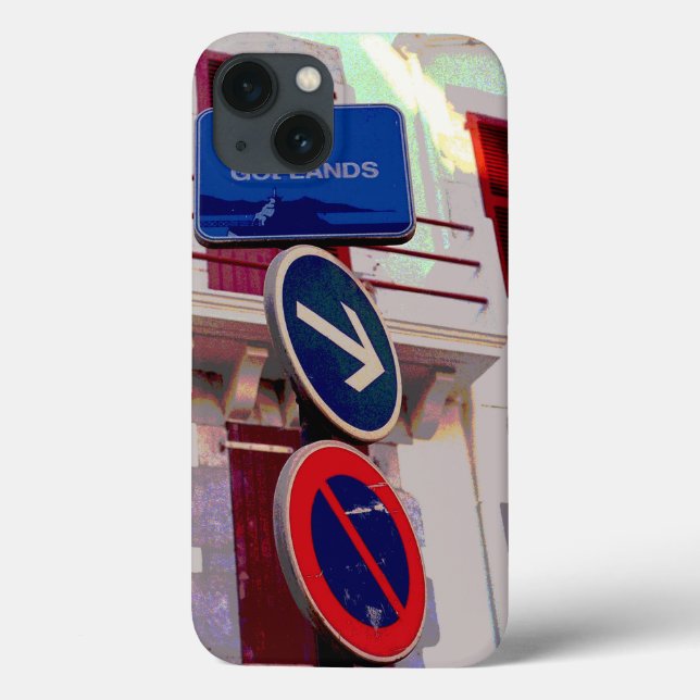 French Street Signs Case-Mate iPhone Case (Back)