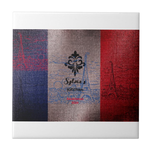 French Style Ceramic Tile (Front)