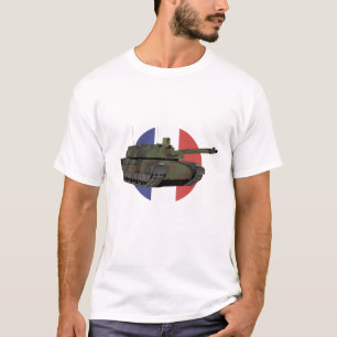 French Tank Leclerc with Flag