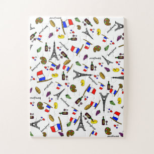 French Themed Impossible Jigsaw Jigsaw Puzzle