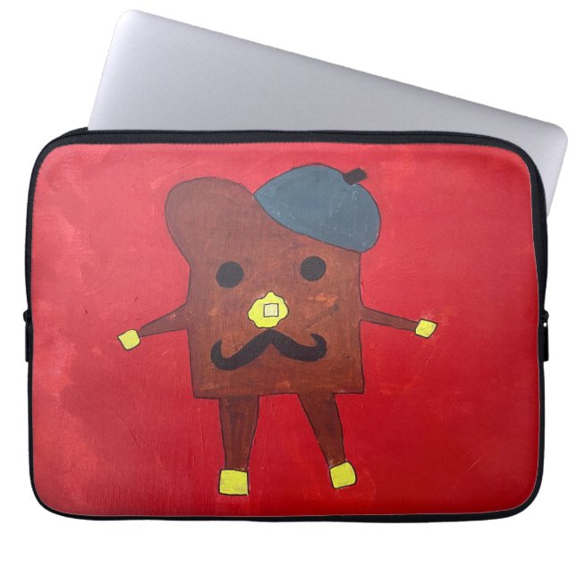 French toast computer sleeve (Front)