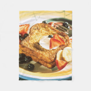 French Toast Fleece Blanket
