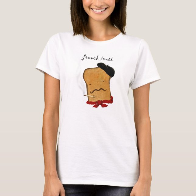 French Toast Ladies T Shirt (Front)