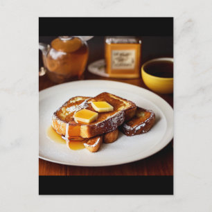 French toast! postcard