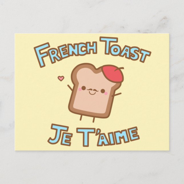French Toast Postcard (Front)