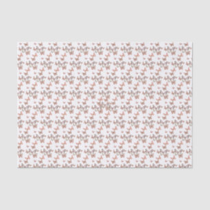French Toile Butterflies Tissue Paper