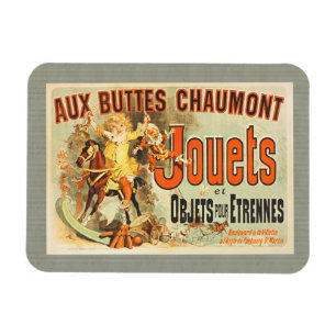 French Toy Joets Friends Poster Magnet