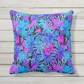 French Tropical Outdoor Pillow