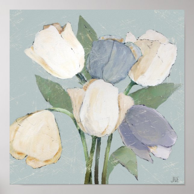 French Tulips Poster (Front)