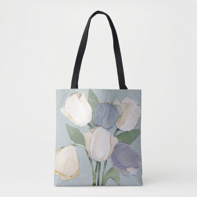 French Tulips Tote Bag (Front)