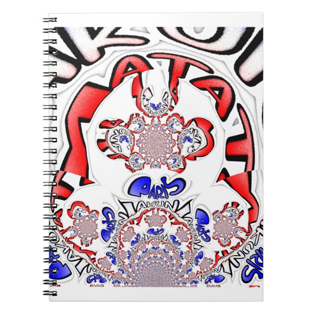 French Twist Hakuna Matata: Unique Cultural Blend  Notebook (Front)