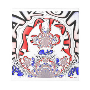 French Twist Hakuna Matata: Unique Cultural Blend  Notepad