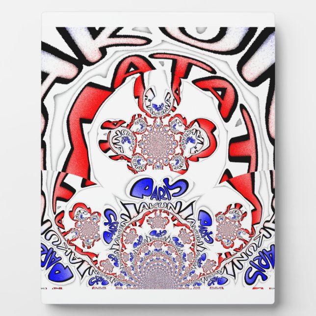 French Twist Hakuna Matata: Unique Cultural Blend  Plaque (Front)