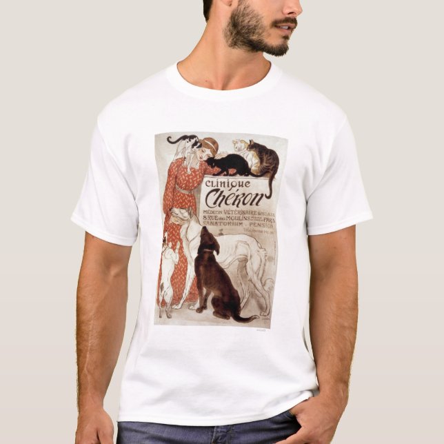 French Veterinary Clinic T-Shirt (Front)
