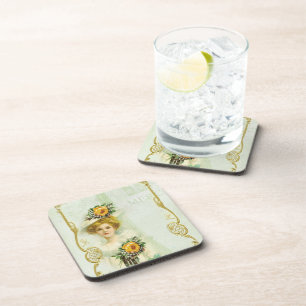 French Victorian Kitchen Decoration Coaster Set