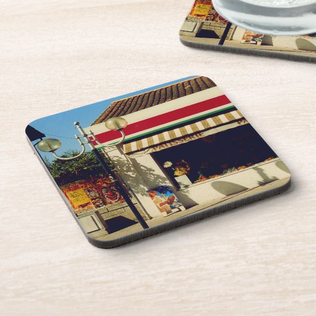 French Village Bakery Coaster (Left Side)