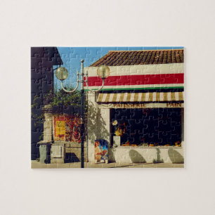 French Village Bakery Jigsaw Puzzle
