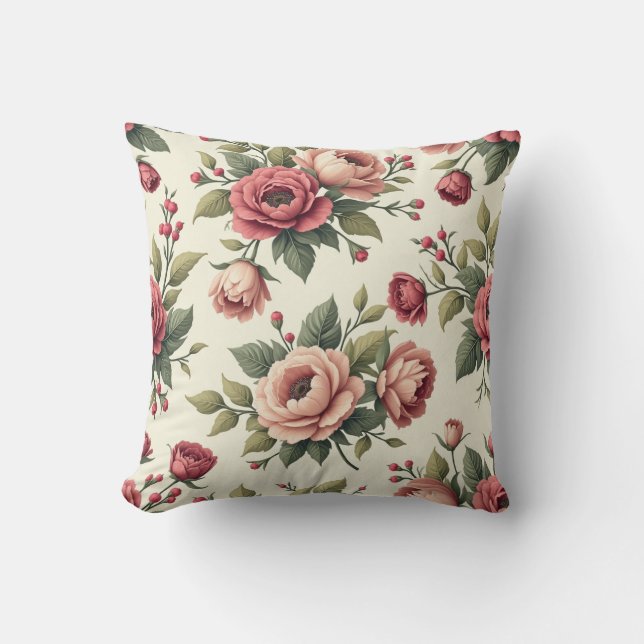 French Vintage Chic  Cushion (Front)